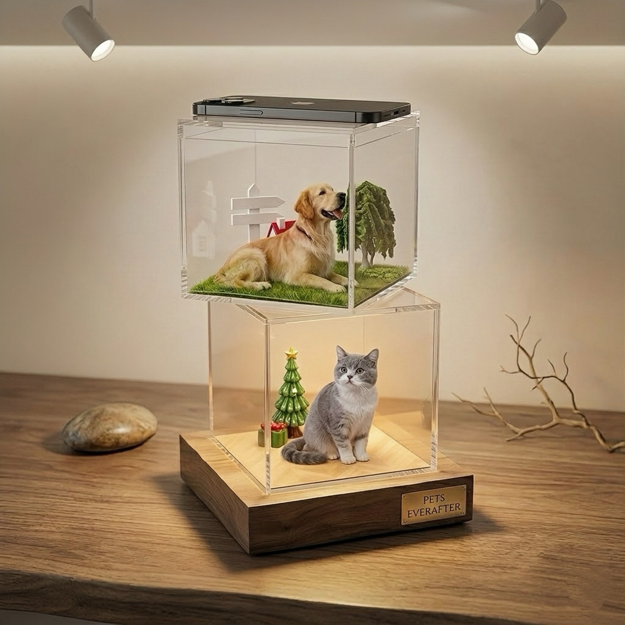 Forever Companion | Holographic Pet Memorial Keepsake